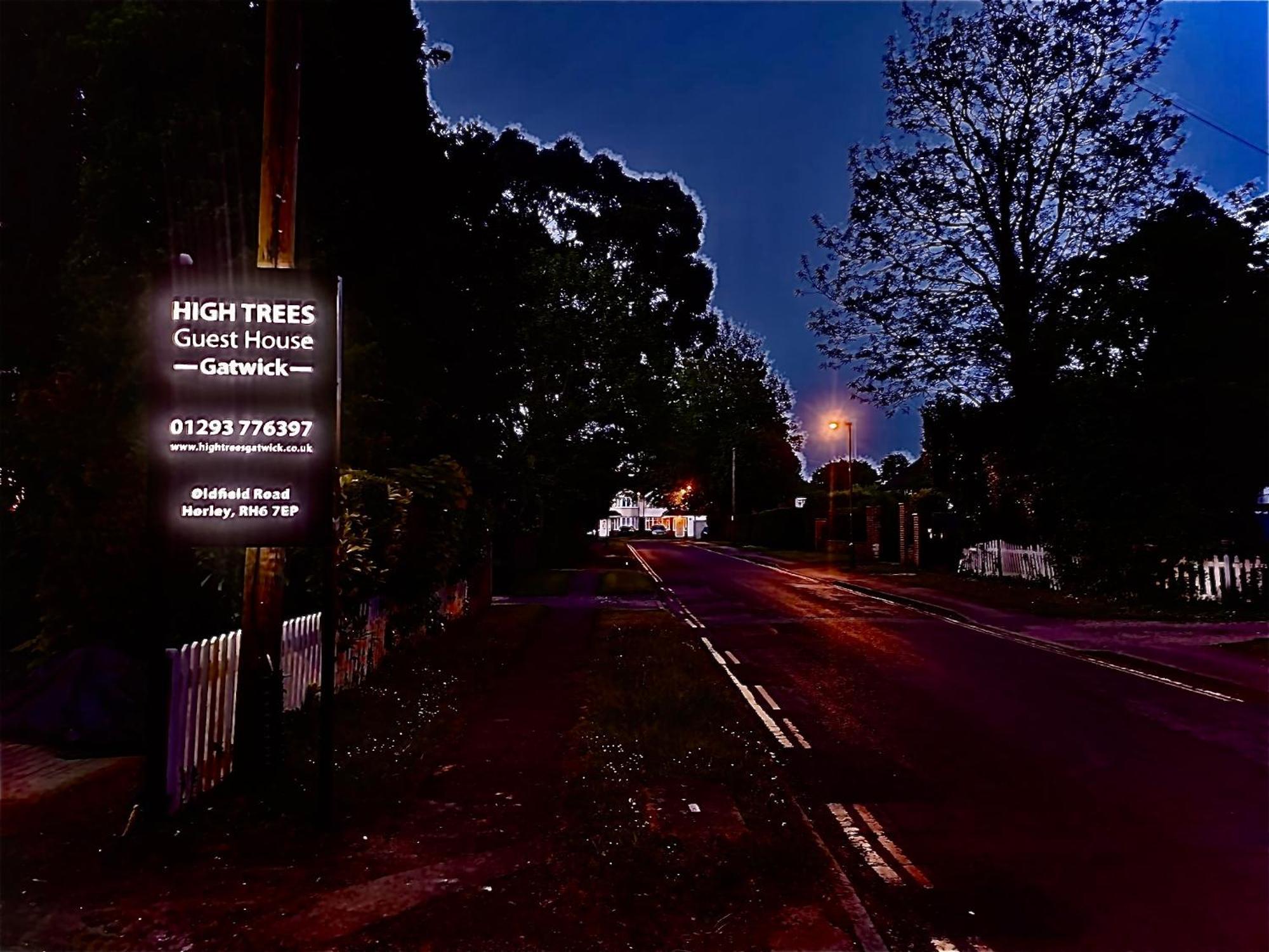 High Trees Guest House Gatwick Горлі Екстер'єр фото